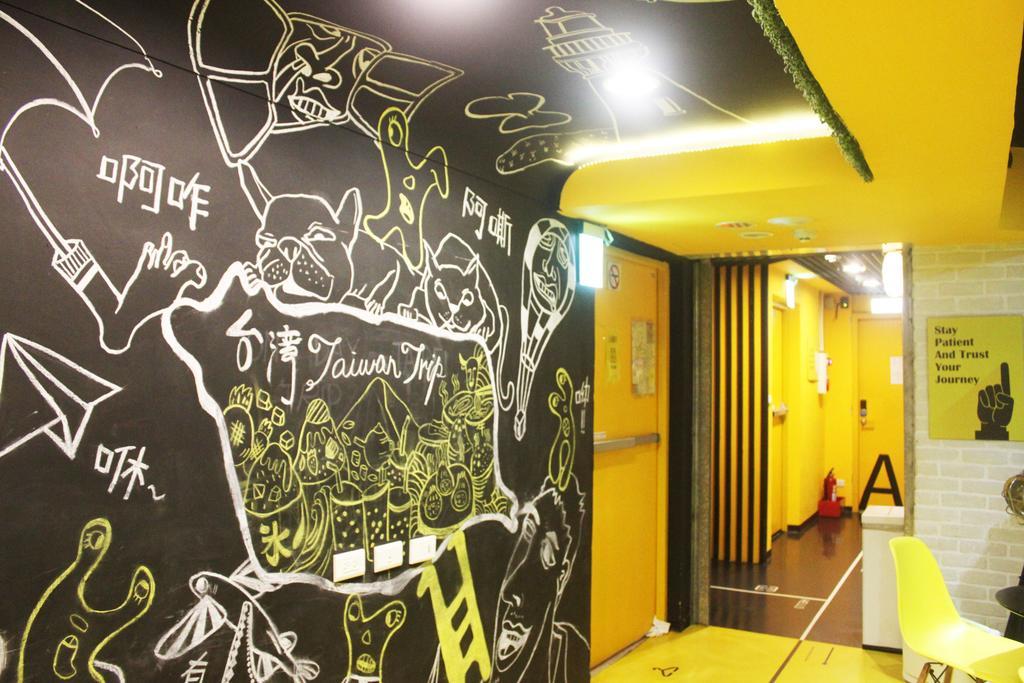 Here X There Hostel Taipei Main Station Eksteriør bilde